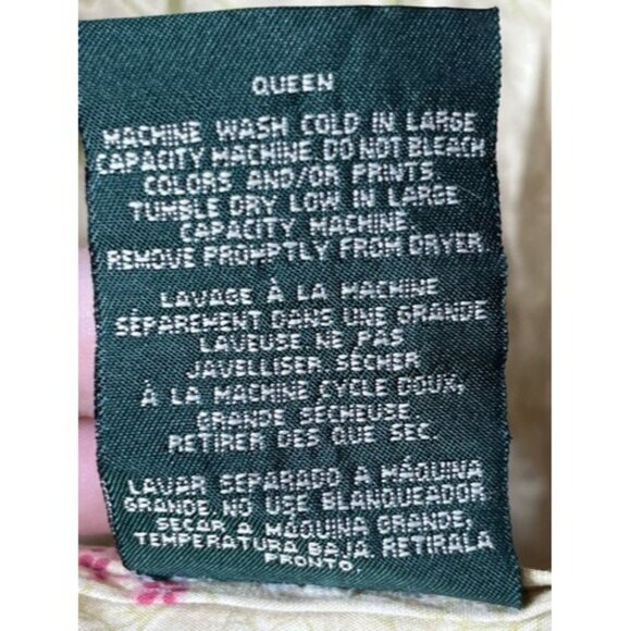 RALPH LAUREN Floral cottage QUEEN COMFORTER. Reversible, Shabby Chic, Country - Picture 11 of 11